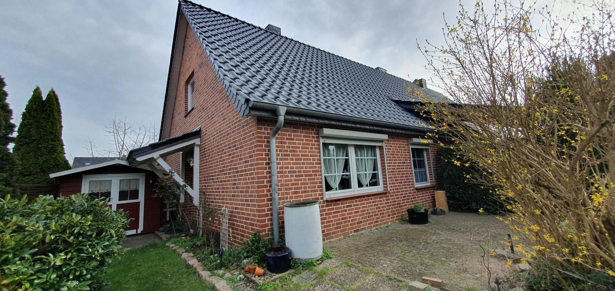 Wohnung Corinchen Tespe Bagian luar foto